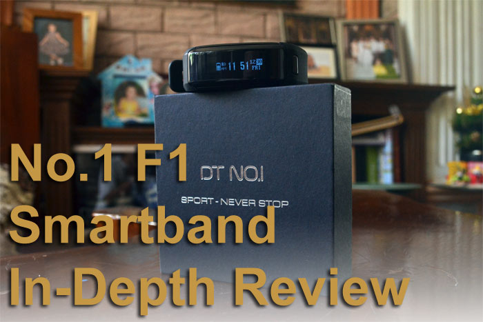 No.1 F1 Smartband recensione approfondita