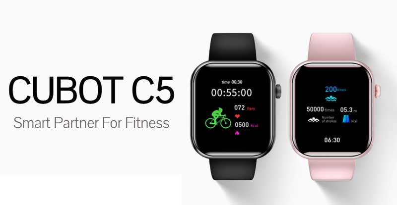 Smartwatch Cubot C5: uno smartwatch leggero per il fitness