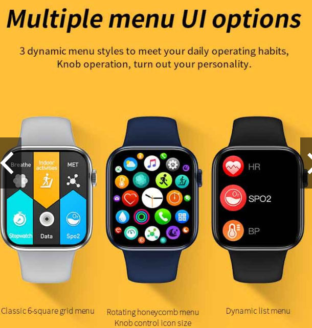 Smartwatch HW16 – Revisione delle caratteristiche, ampio display, schermo diviso