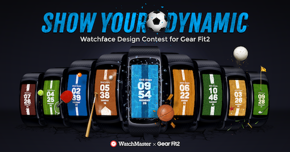 WatchMaster Watch Face Contest per Gear Fit 2