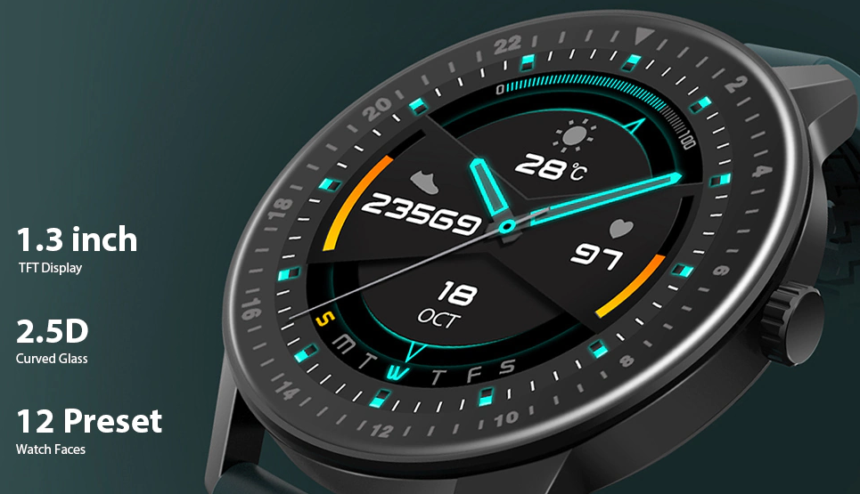 display dello smartwatch Kospet Magic 2