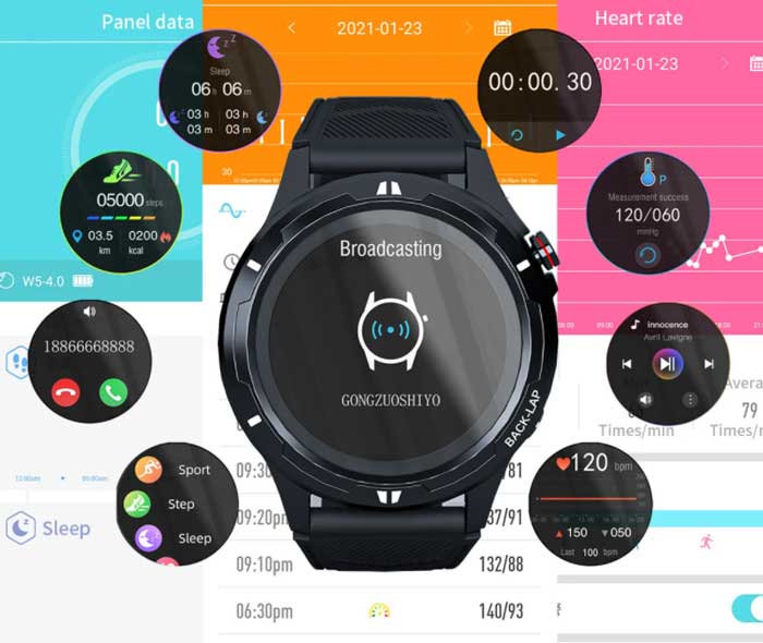 LOKMAT-Comet-3-funzioni-smartwatch