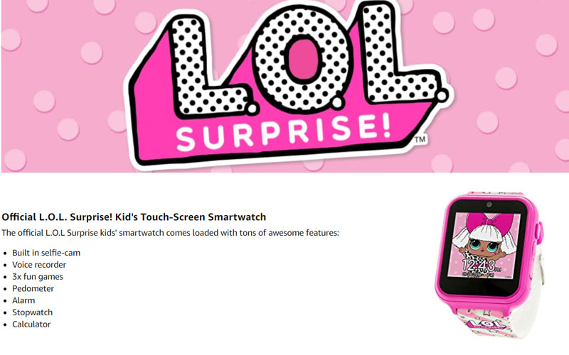 LOL-Sorpresa-Smartwatch