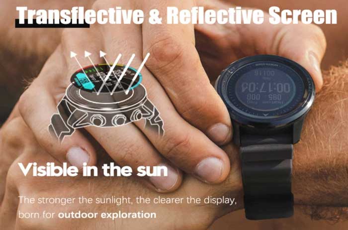 Smartwatch North Edge Range – Smartwatch robusto per esterni