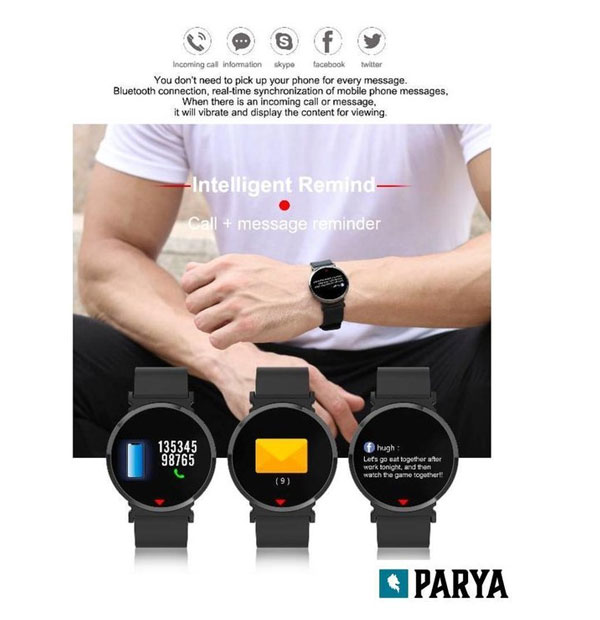 Parya-Smartwatch-Notifiche dell'app
