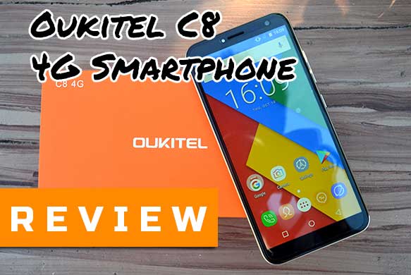 [Recensione] Smartphone Oukitel C8 4G – Dispositivo in primo piano conveniente