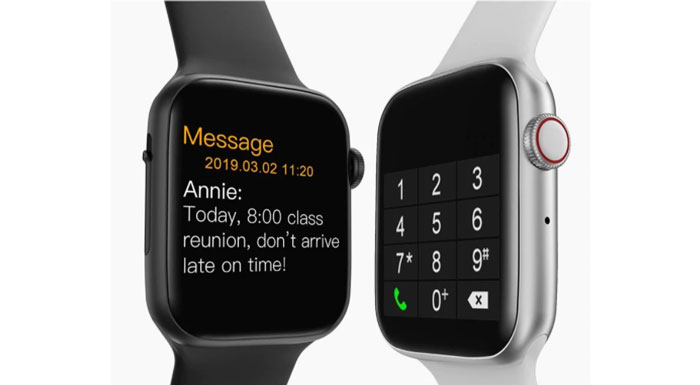Revlona-Smartwatch-Design simile a una mela