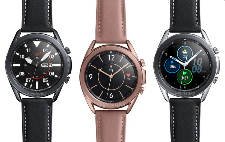 Samsung Galaxy Watch 3 sarà disponibile nei colori titanio, bronzo e oro