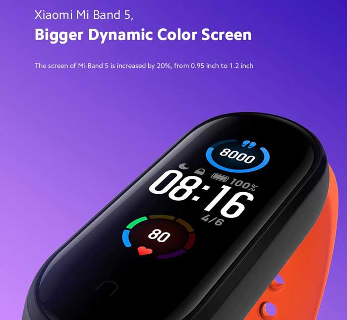 Specifiche Xiaomi Mi Band 5