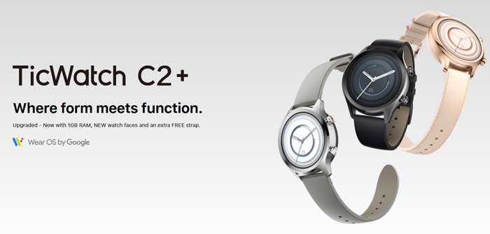 Ticwatch C2+ Smartwatch – Recensione delle caratteristiche