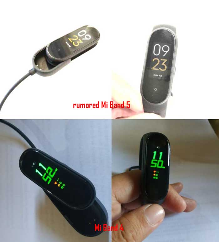 Immagini Xiaomi Mi Band 5 trapelate online