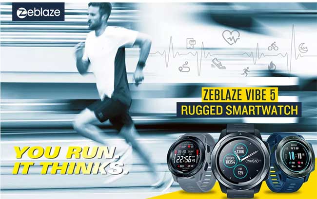 È arrivato lo smartwatch Zeblaze Vibe 5: robusto e sportivo