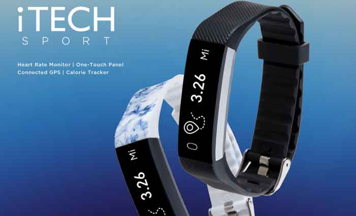 iTech Sport Fitness Tracker – Revisione delle caratteristiche, sottile e leggero