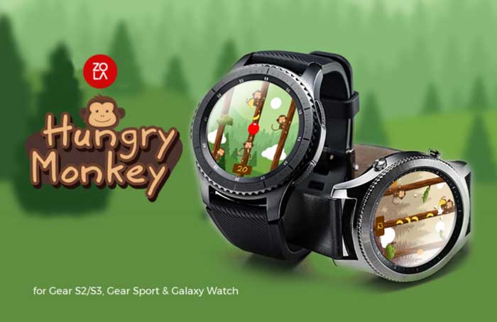 App Hungry Monkey per Samsung Galaxy Watch Active
