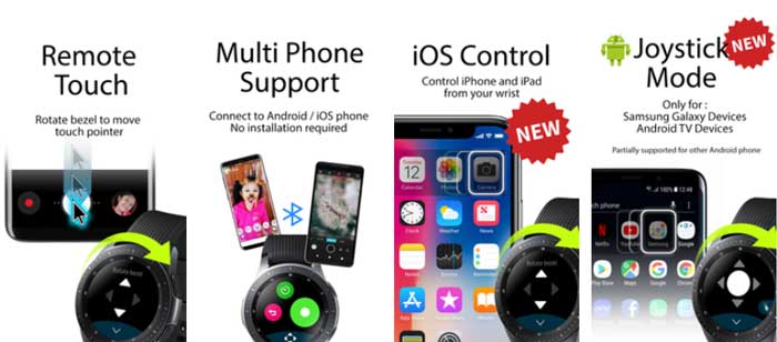 App Clickr Camera per SAmsung Gear e Galaxy Watch Active
