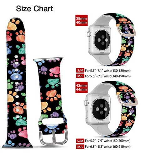 Modello Fadeless in silicone con impronte di animali carini Animal