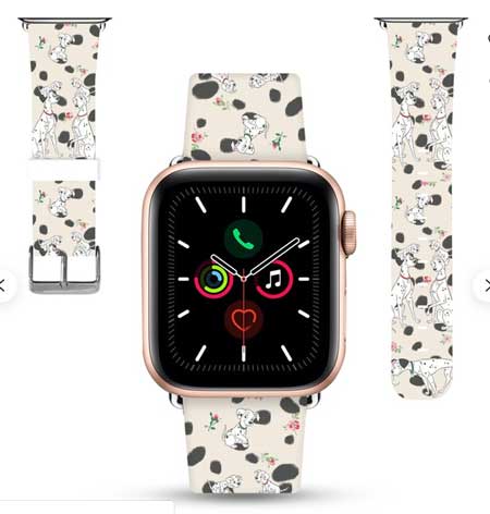Cinturino Apple Watch per cani dalmati cuccioli