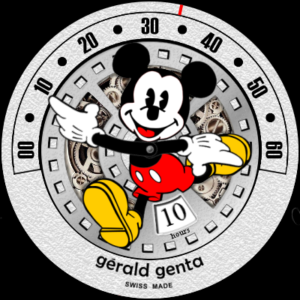 Topolino-orologio-pelle