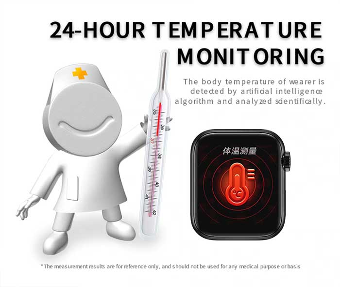 Smartwatch con termometro