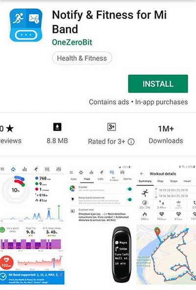 Scarica app per Xiaomi Mi Band 4