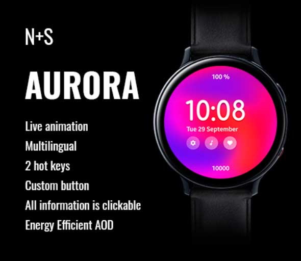 quadrante animato per Galaxy Watch