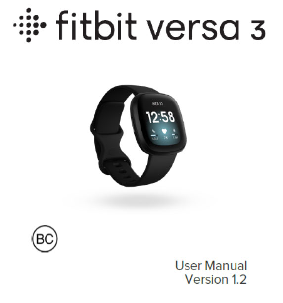 Fitbit-Versa-3-Manuale dell'utente