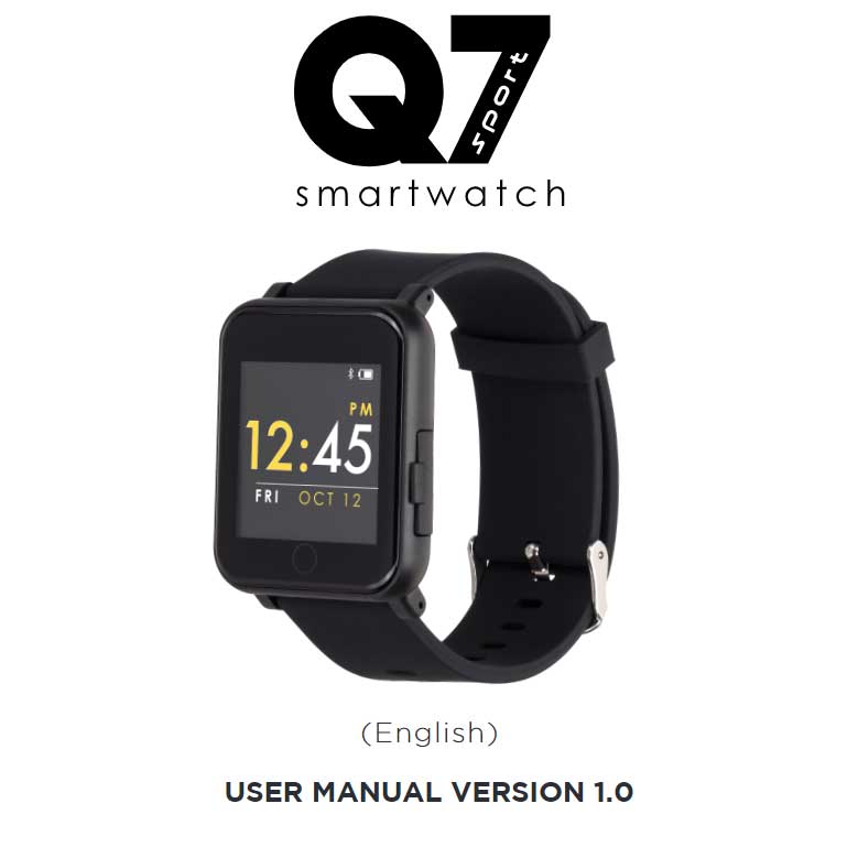 Q7 Sport Smartwatch Manuale dell'utente