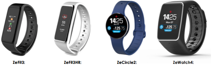 MyKronoz ha presentato i wearable ZeFitHr, ZeFit3, ZeCircle2 e ZeWatch4