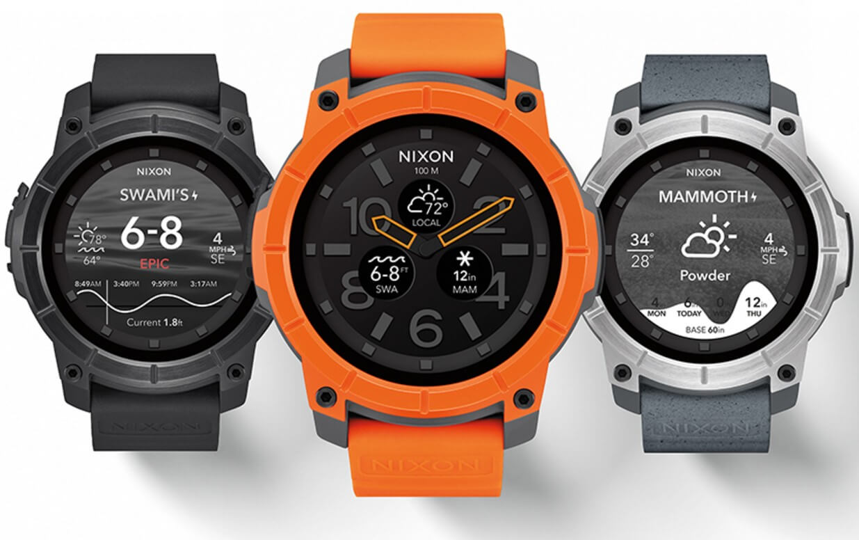 Smartwatch Nixon Mission costruito per la missione difficile