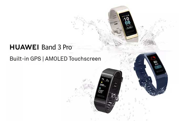 Huawei Band 3 Pro SmartBand – Schermo AMOLED + GPS integrato