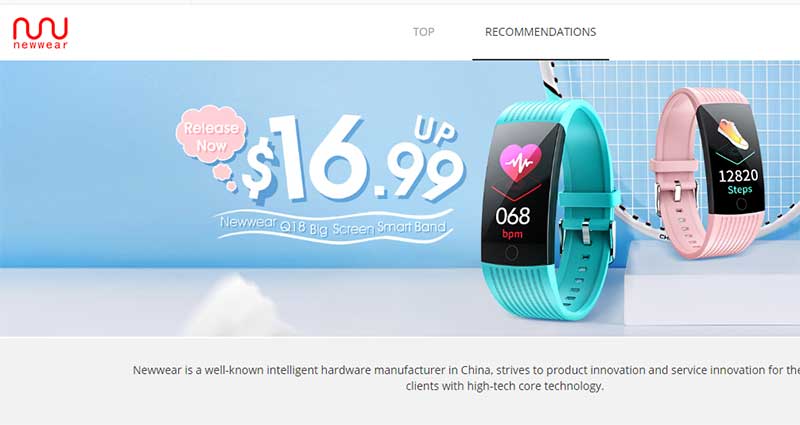 10% DI SCONTO per Newwear Smartwatch