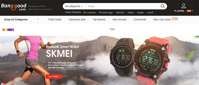 20% DI SCONTO SKMEI Smart watch su Banggood.com
