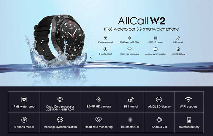 AllCall W23G Smartwatch – Codice coupon