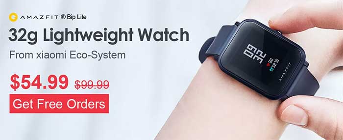 Amazfit BIP Lite Caratteristiche e specifiche + codice coupon Cou