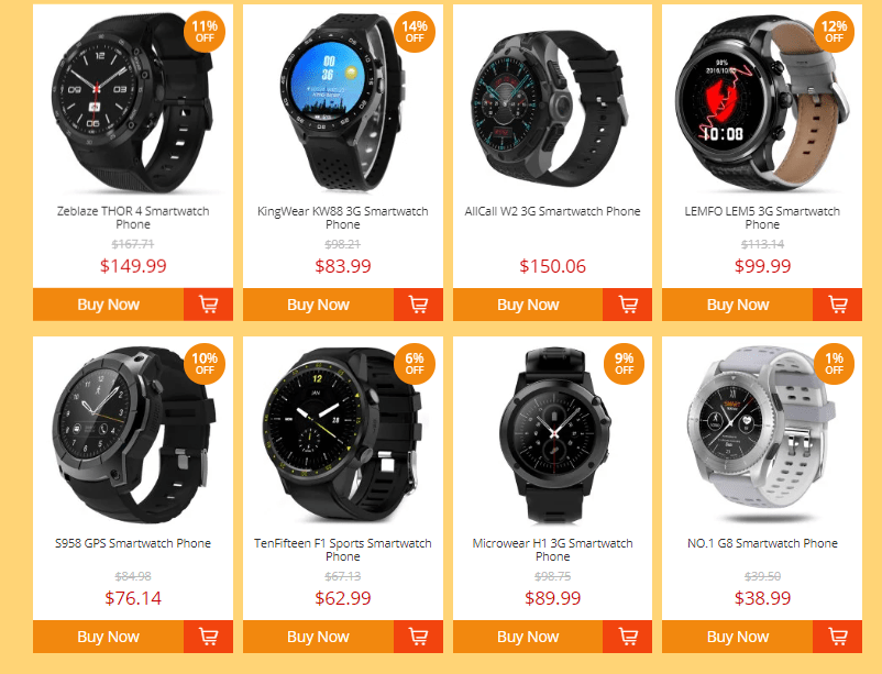I migliori smartwatch e smartphone a Gearbest Mid-Year Deal 2018!!