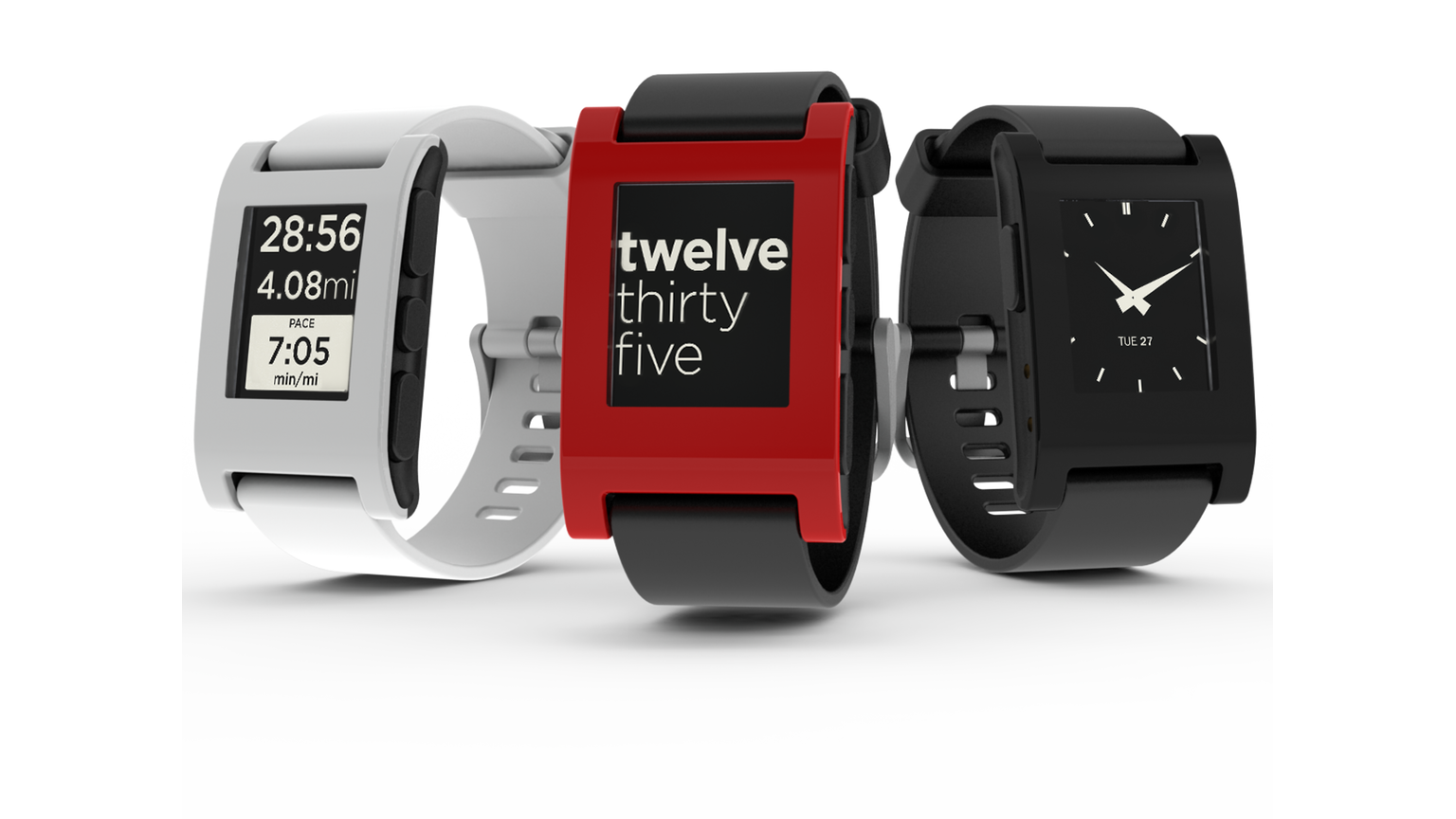 smartwatch di ghiaia