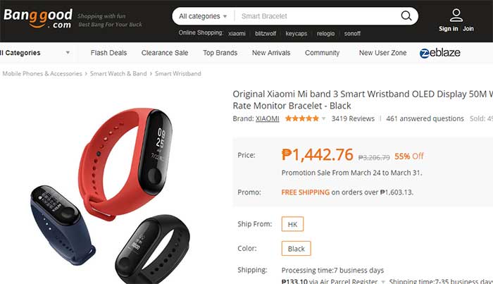 CODICE COUPON Xiaomi Mi BAND 2
